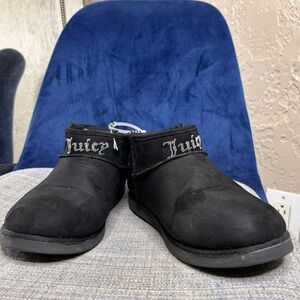 Juicy Couture Black Slip-On Shoes